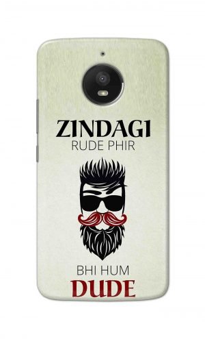 For Motorola Moto E4 Plus Printed Mobile Case Back Cover Pouch (Beta Tumse Na Ho Payega)