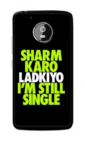 For Motorola Moto G5 plus Printed Mobile Case Back Cover Pouch (Sharm Karo Ladkiyon)