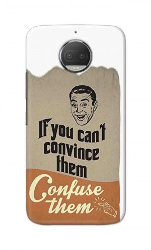 For Motorola Moto G5s Plus Printed Mobile Case Back Cover Pouch (If You cant Convince Them)