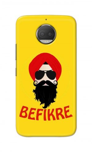 For Motorola Moto G5s Plus Printed Mobile Case Back Cover Pouch (Sardar Ji Befikre)