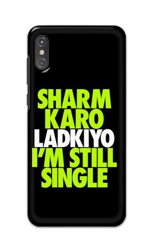 For Motorola One Power Printed Mobile Case Back Cover Pouch (Sharm Karo Ladkiyon)