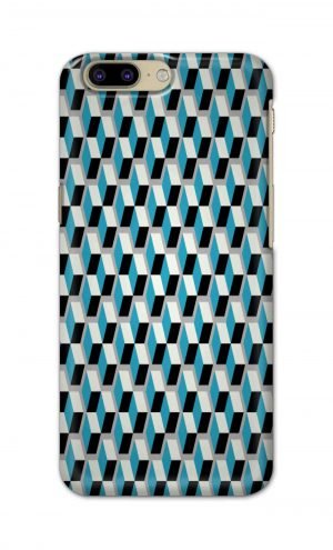 For OnePlus 5 Printed Mobile Case Back Cover Pouch (Diamonds Pattern)