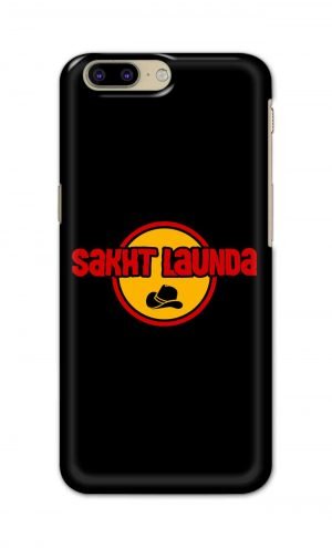 For OnePlus 5 Printed Mobile Case Back Cover Pouch (Sakht Launda)