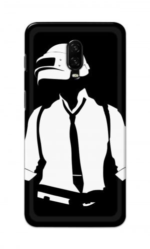 For OnePlus 6t Printed Mobile Case Back Cover Pouch (Pubg)