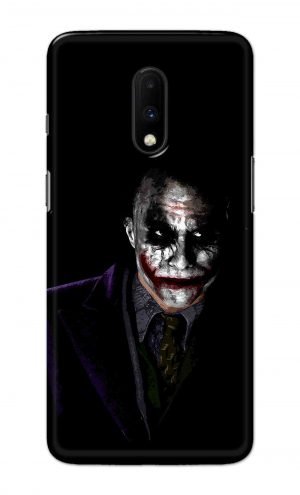 For OnePlus 7 Printed Mobile Case Back Cover Pouch (Joker Why So Serious)