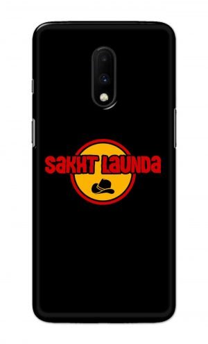 For OnePlus 7 Printed Mobile Case Back Cover Pouch (Sakht Launda)