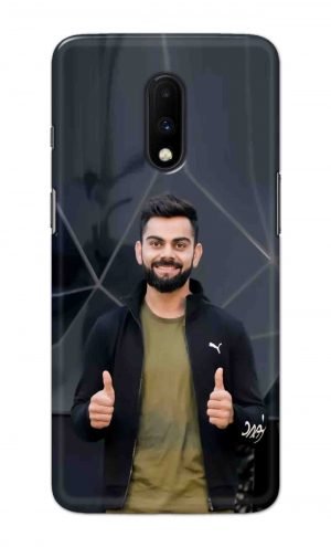 For OnePlus 7 Printed Mobile Case Back Cover Pouch (Virat Kohli)