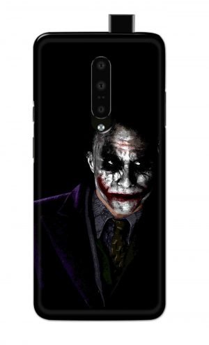 For OnePlus 7 Pro Printed Mobile Case Back Cover Pouch (Joker Why So Serious)