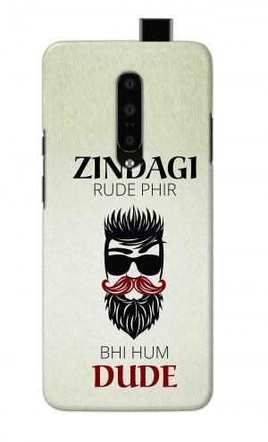 For OnePlus 7 Pro Printed Mobile Case Back Cover Pouch (Beta Tumse Na Ho Payega)