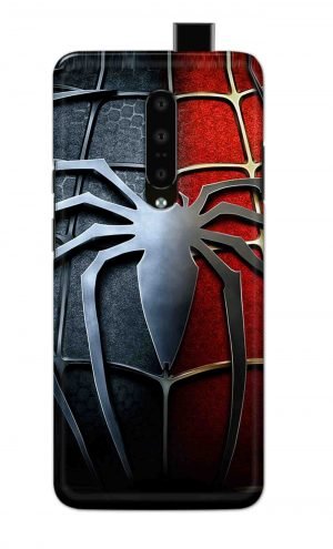 For OnePlus 7 Pro Printed Mobile Case Back Cover Pouch (Spider)