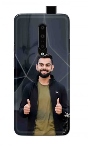 For OnePlus 7 Pro Printed Mobile Case Back Cover Pouch (Virat Kohli)