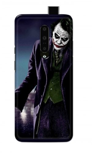 For OnePlus 7 Pro Printed Mobile Case Back Cover Pouch (Joker Standing)
