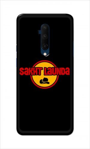 For OnePlus 7t Pro Printed Mobile Case Back Cover Pouch (Sakht Launda)