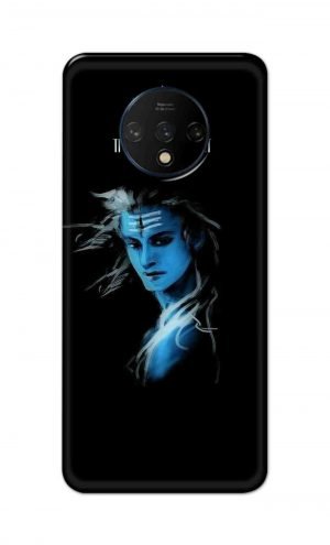 For OnePlus 7t Printed Mobile Case Back Cover Pouch (Bhole Shankar)