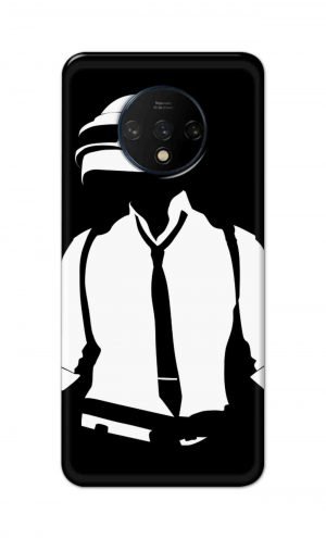 For OnePlus 7t Printed Mobile Case Back Cover Pouch (Pubg)