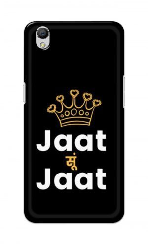 For OppoA37 Printed Mobile Case Back Cover Pouch (Jaat Su Jaat)