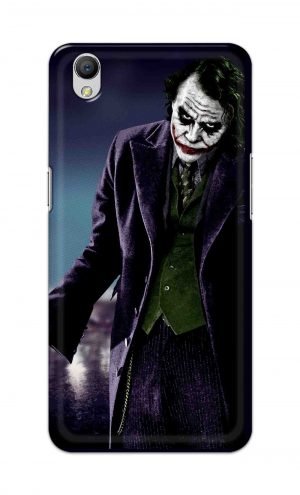 For OppoA37 Printed Mobile Case Back Cover Pouch (Joker Standing)