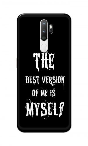For Oppo A5 2020 / A9 2020 Printed Mobile Case Back Cover Pouch (The Best Version Of Me)