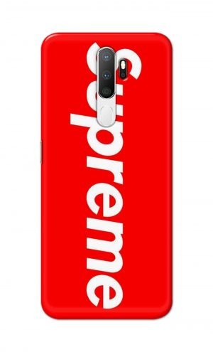For Oppo A5 2020 / A9 2020 Printed Mobile Case Back Cover Pouch (Supreme Red)