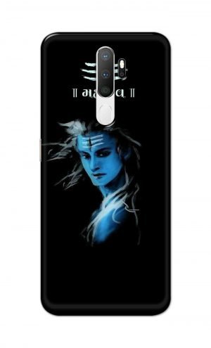 For Oppo A5 2020 / A9 2020 Printed Mobile Case Back Cover Pouch (Bhole Shankar)