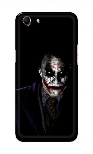 For Oppo A83 Printed Mobile Case Back Cover Pouch (Joker Why So Serious)