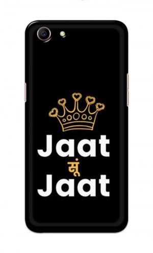 For Oppo A83 Printed Mobile Case Back Cover Pouch (Jaat Su Jaat)