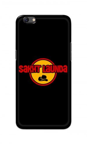 For Oppo F3 Printed Mobile Case Back Cover Pouch (Sakht Launda)