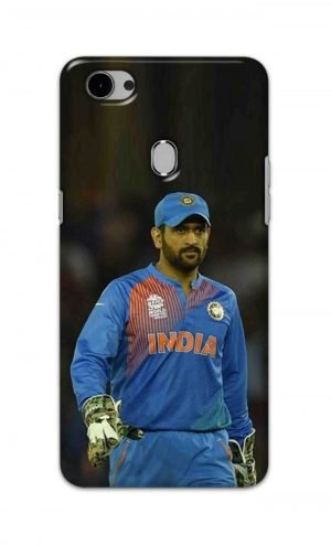 For Oppo F5 Printed Mobile Case Back Cover Pouch (Mahendra Singh Dhoni)