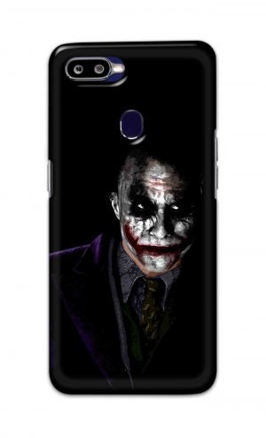 For Oppo F9 F9 Pro Printed Mobile Case Back Cover Pouch (Joker Why So Serious)