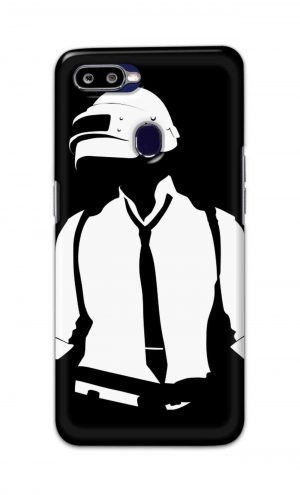 For Oppo F9 F9 Pro Printed Mobile Case Back Cover Pouch (Pubg)