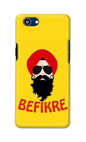 For Realme 1 Printed Mobile Case Back Cover Pouch (Sardar Ji Befikre)