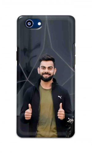 For Realme 1 Printed Mobile Case Back Cover Pouch (Virat Kohli)