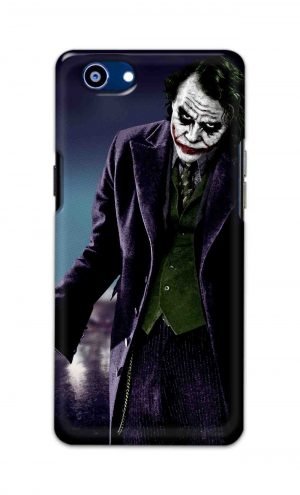 For Realme 1 Printed Mobile Case Back Cover Pouch (Joker Standing)