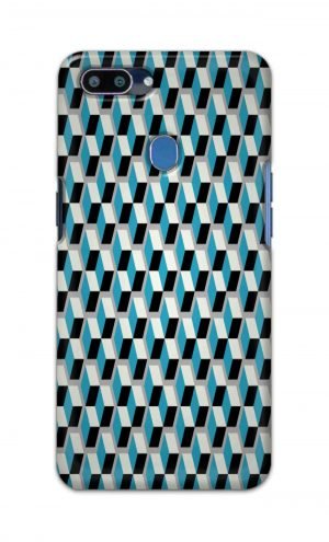 For Realme 2 Printed Mobile Case Back Cover Pouch (Diamonds Pattern)