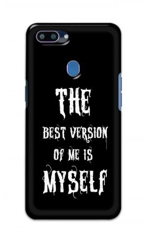 For Realme 2 Printed Mobile Case Back Cover Pouch (The Best Version Of Me)