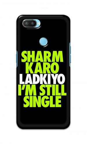 For Realme 2 Pro Printed Mobile Case Back Cover Pouch (Sharm Karo Ladkiyon)