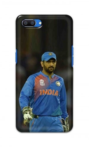 For Realme C1 Printed Mobile Case Back Cover Pouch (Mahendra Singh Dhoni)