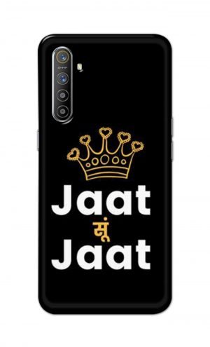 For Realme X2 Printed Mobile Case Back Cover Pouch (Jaat Su Jaat)