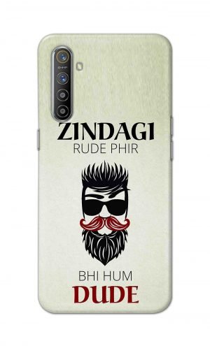 For Realme X2 Printed Mobile Case Back Cover Pouch (Beta Tumse Na Ho Payega)