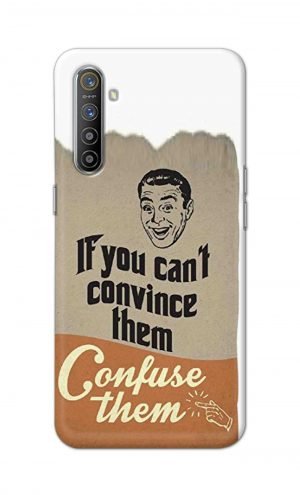 For Realme X2 Printed Mobile Case Back Cover Pouch (If You cant Convince Them)