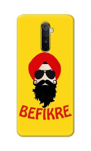 For Realme X2 Pro Printed Mobile Case Back Cover Pouch (Sardar Ji Befikre)