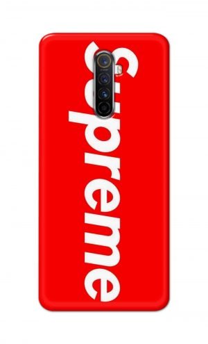 For Realme X2 Pro Printed Mobile Case Back Cover Pouch (Supreme Red)