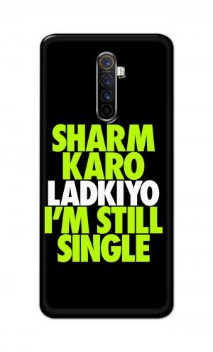 For Realme X2 Pro Printed Mobile Case Back Cover Pouch (Sharm Karo Ladkiyon)