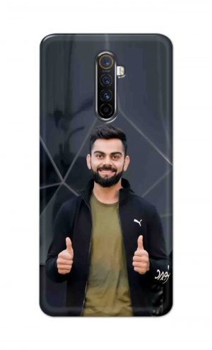 For Realme X2 Pro Printed Mobile Case Back Cover Pouch (Virat Kohli)