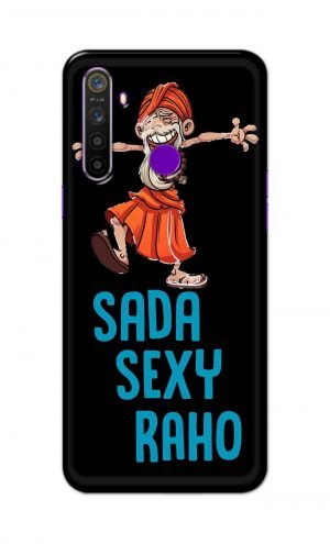 For Realme 5 Pro Printed Mobile Case Back Cover Pouch (Sada Sexy Raho)