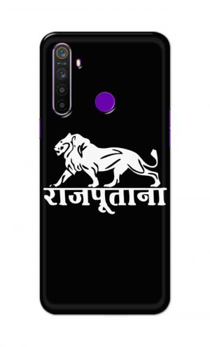 For Realme 5 Pro Printed Mobile Case Back Cover Pouch (Rajputana)