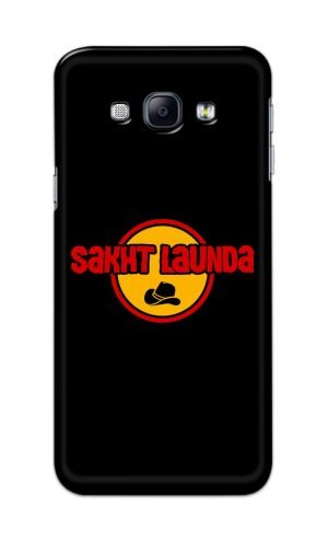 For Samsung A8 2015 Printed Mobile Case Back Cover Pouch (Sakht Launda)
