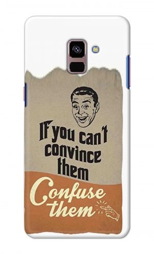 For Samsung A8 Plus Printed Mobile Case Back Cover Pouch (If You cant Convince Them)