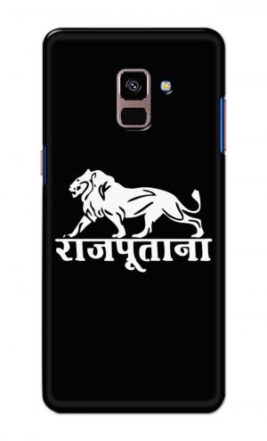 For Samsung A8 Plus Printed Mobile Case Back Cover Pouch (Rajputana)