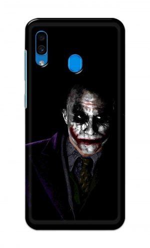 For Samsung Galaxy A30 Printed Mobile Case Back Cover Pouch (Joker Why So Serious)